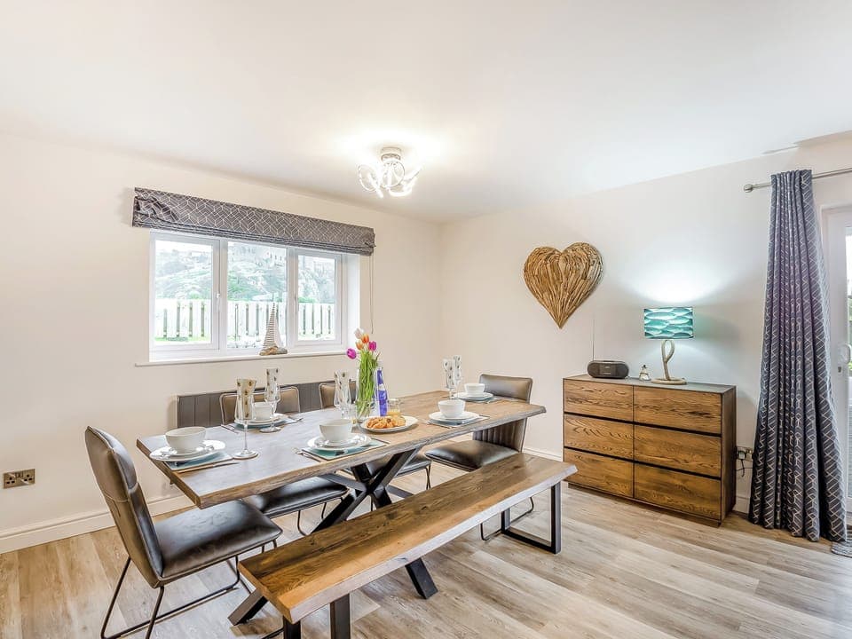 Open plan living space | Gwel Y Castell - Salop Caravans, Harlech