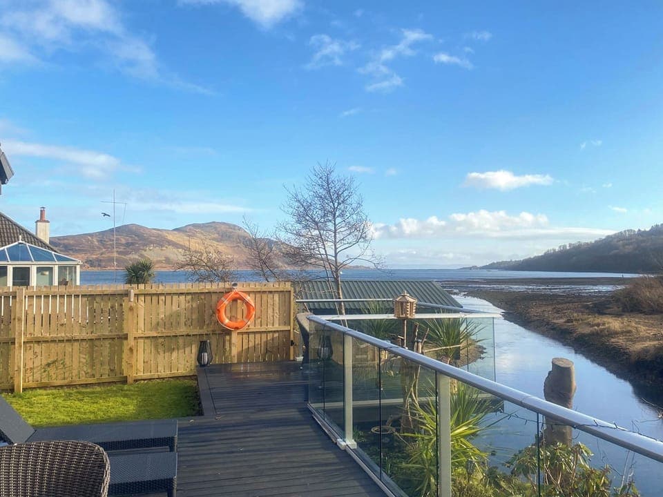 Terrace | Riverside Cottage, Lamlash