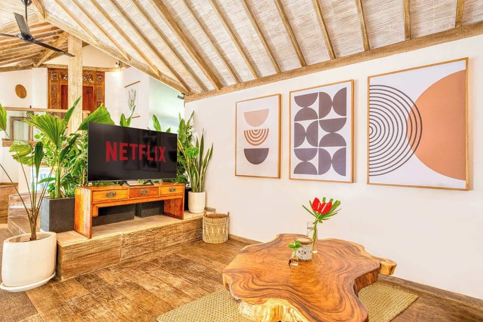 Artful comfort and modern flair come together for the perfect space to unwind