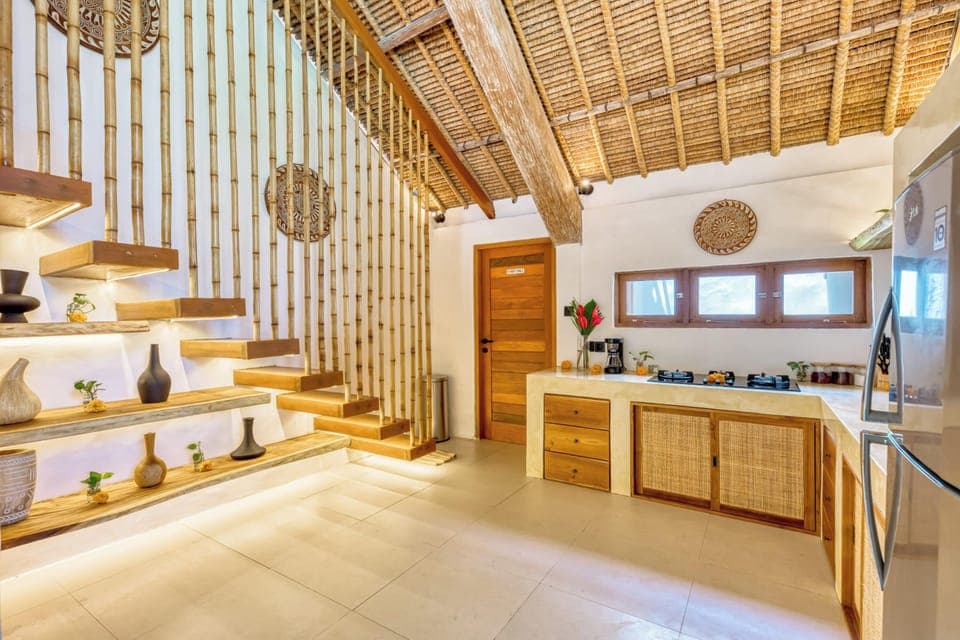 A bright and spacious kitchen with all the essentials