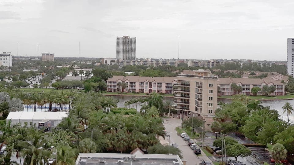 View from the balcony