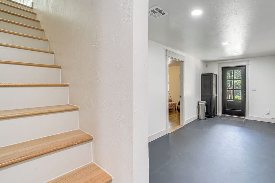 Stairs to Basement Level