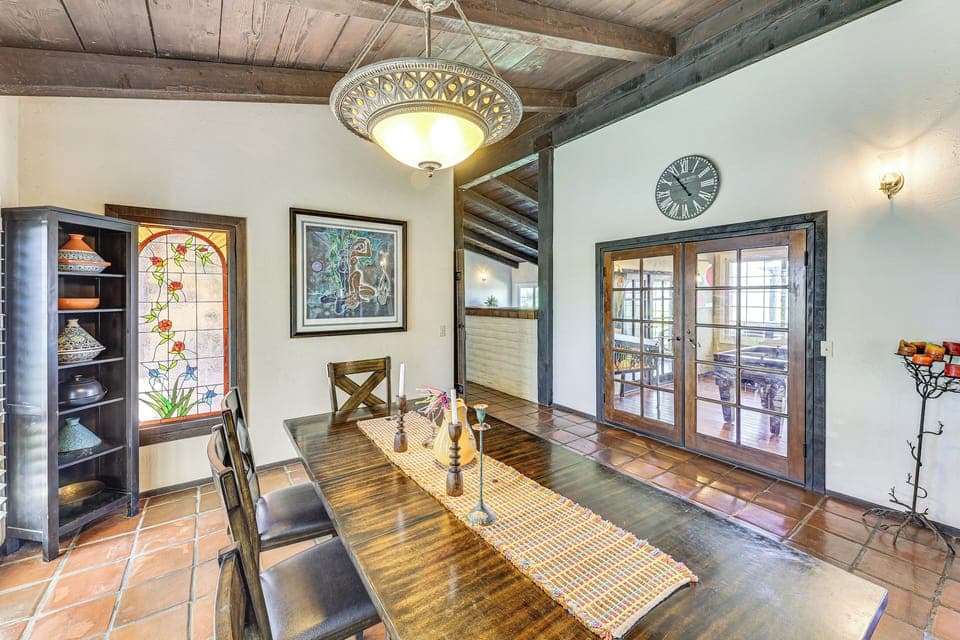 Dining Area | Open Floor Plan | Wine Fridge