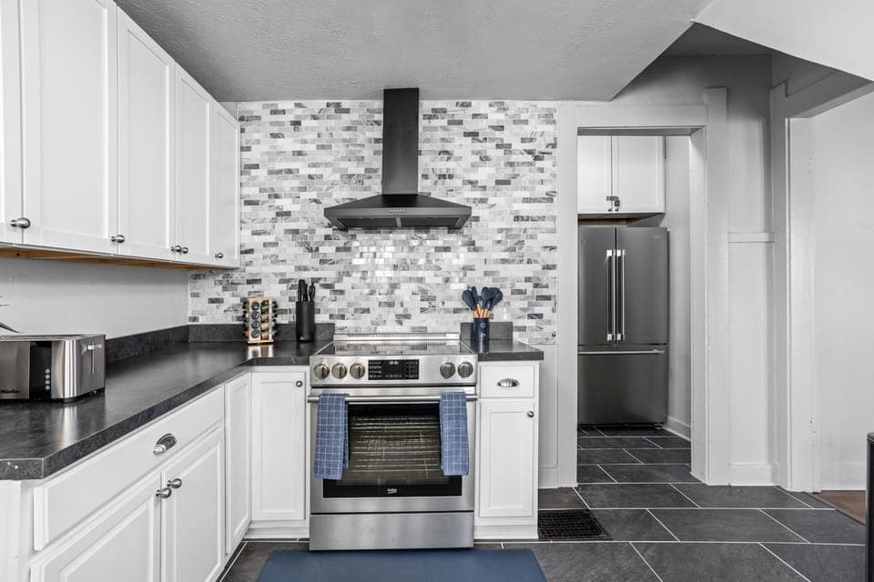 Cook your meals in our fully equipped kitchen.