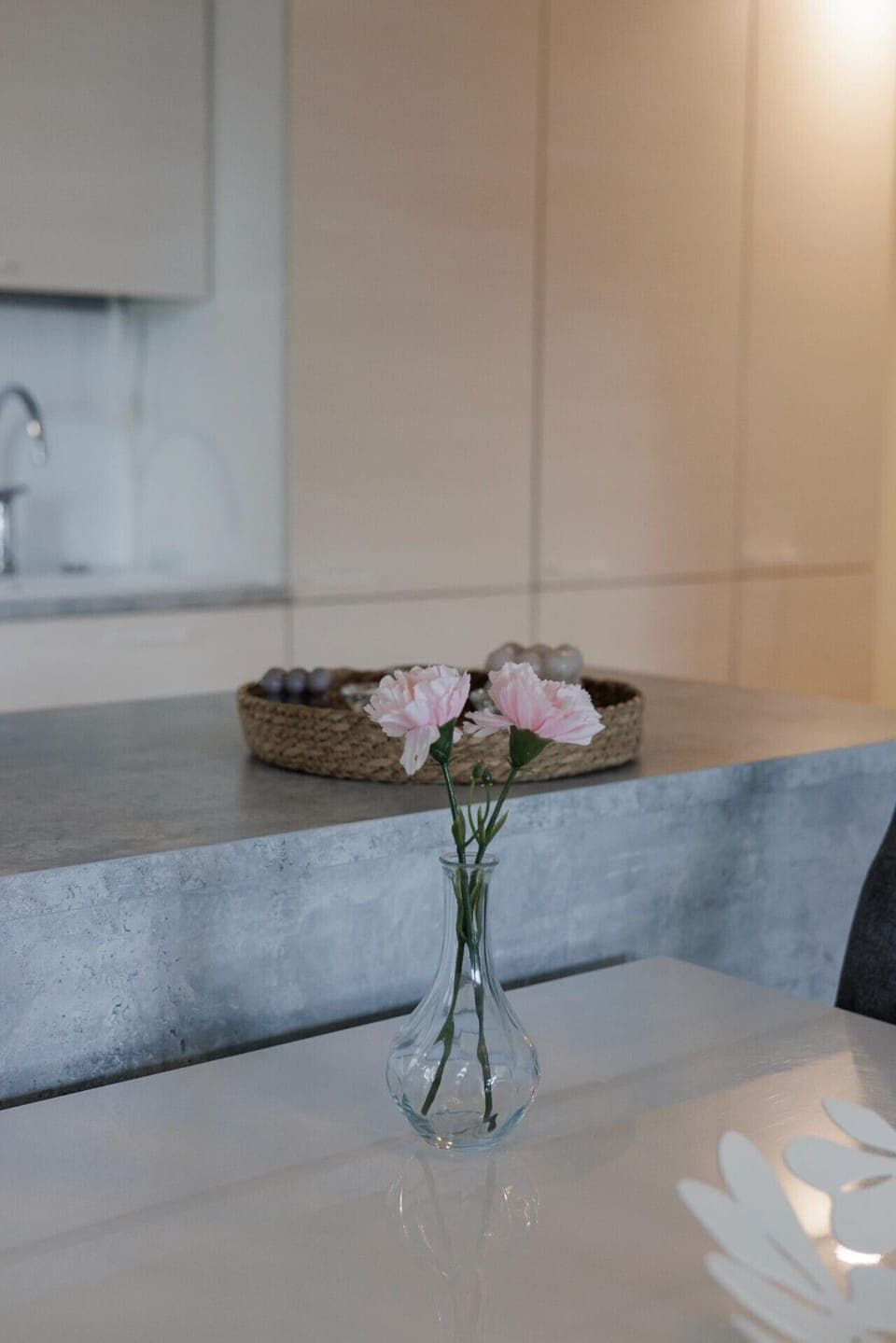 Thoughtful touches and fresh decor create a welcoming atmosphere throughout the apartment.