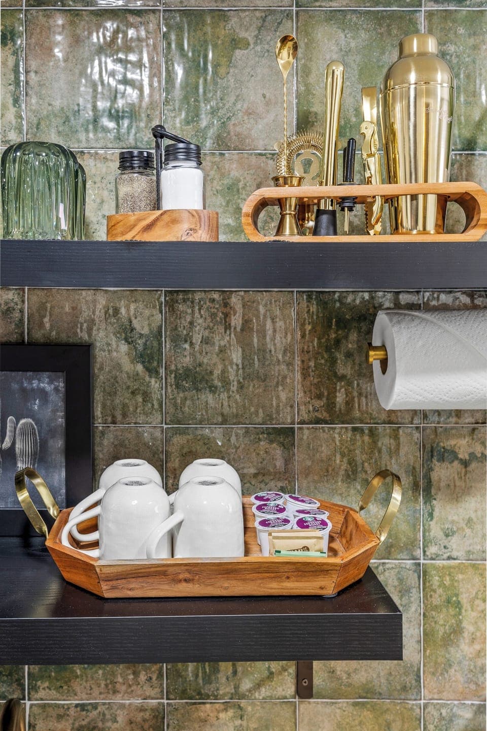 It’s the little touches that make a space feel special - organic spices, warm tones, and thoughtfully curated details.