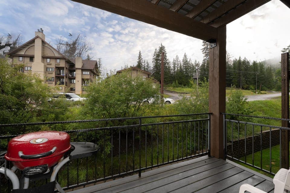 Enjoy the scenery as you cook on the grill