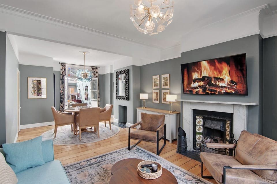 This is the reception rooms perfect to unwind and make memories with your family or team during your stay