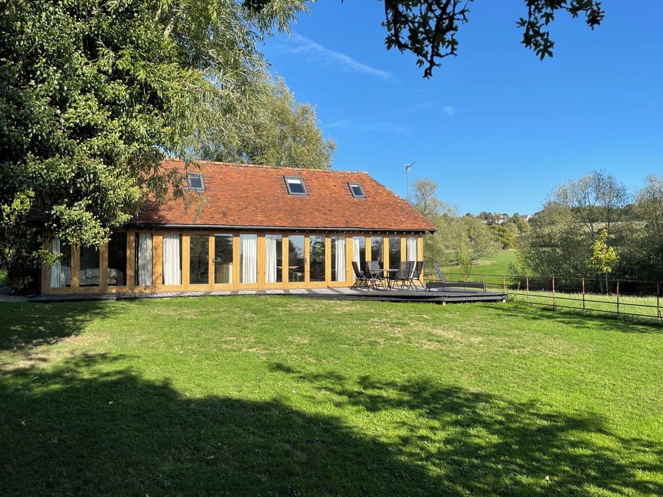 Ox House from the garden