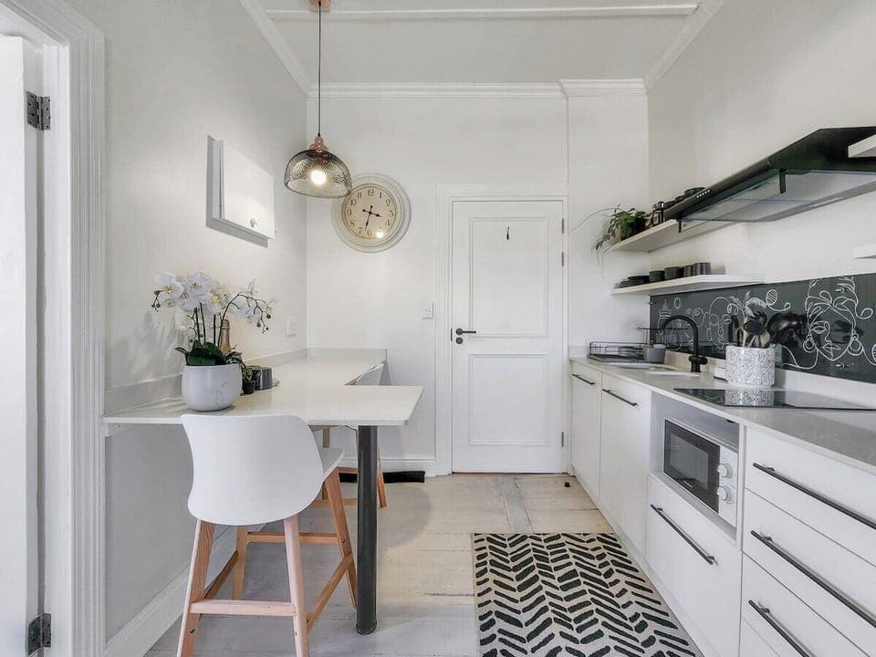 Kitchen and dining area