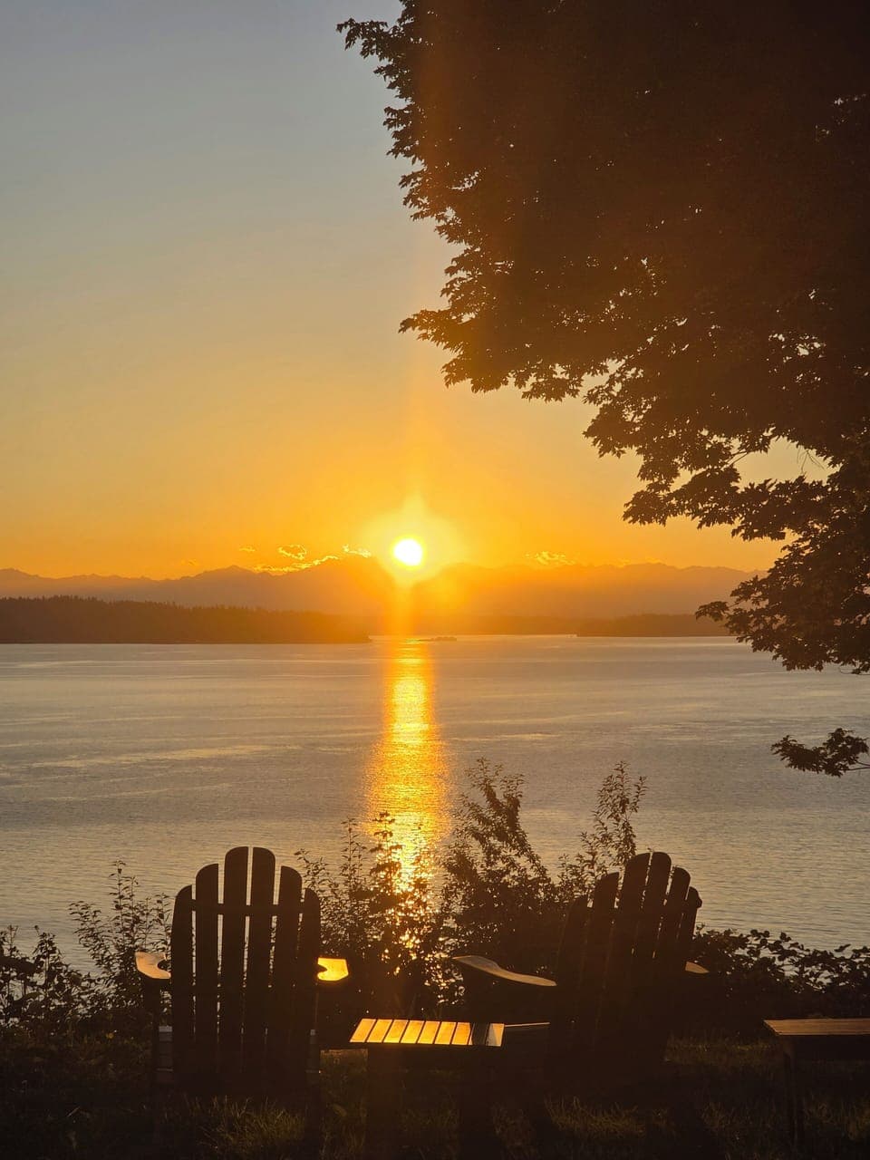 Walk to the West side of the property to watch the sunset.