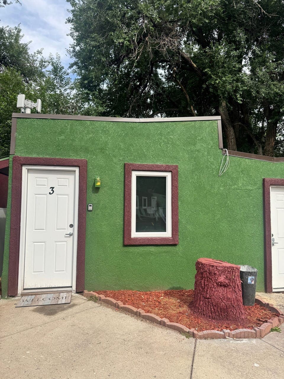 Exterior detail