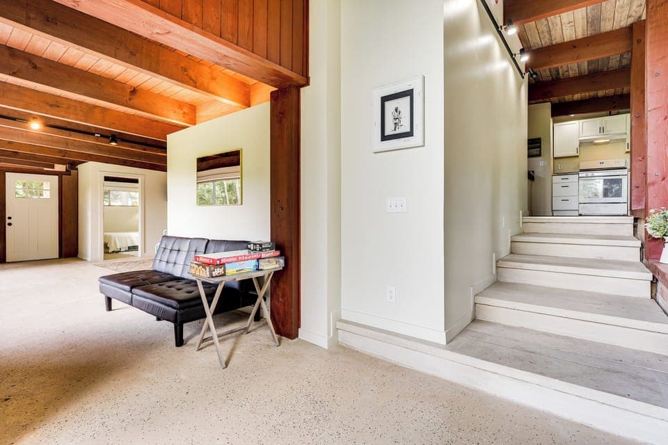 Stairs to Access Kitchen