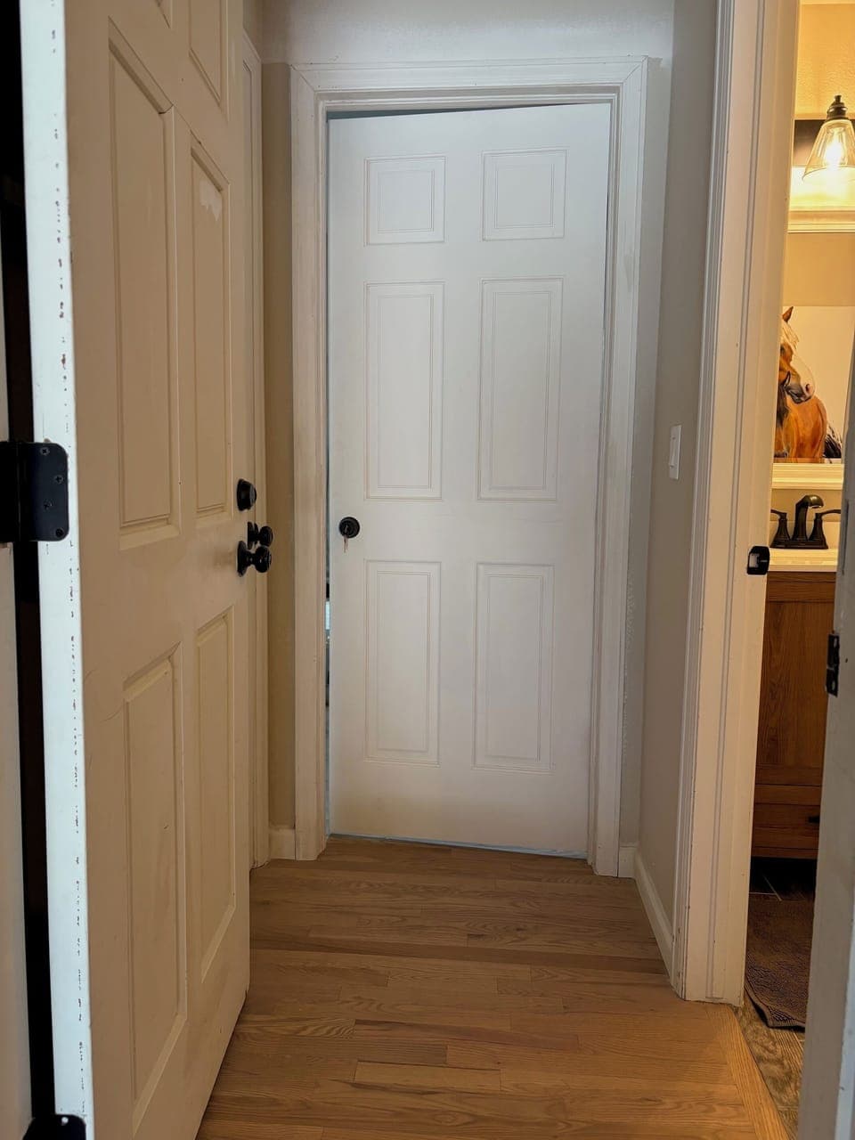 Private entrance 