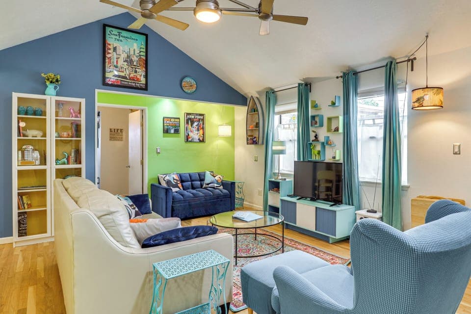 Albuquerque Vacation Rental | 3BR | 2BA | 1 Step Required | 1,592 Sq Ft