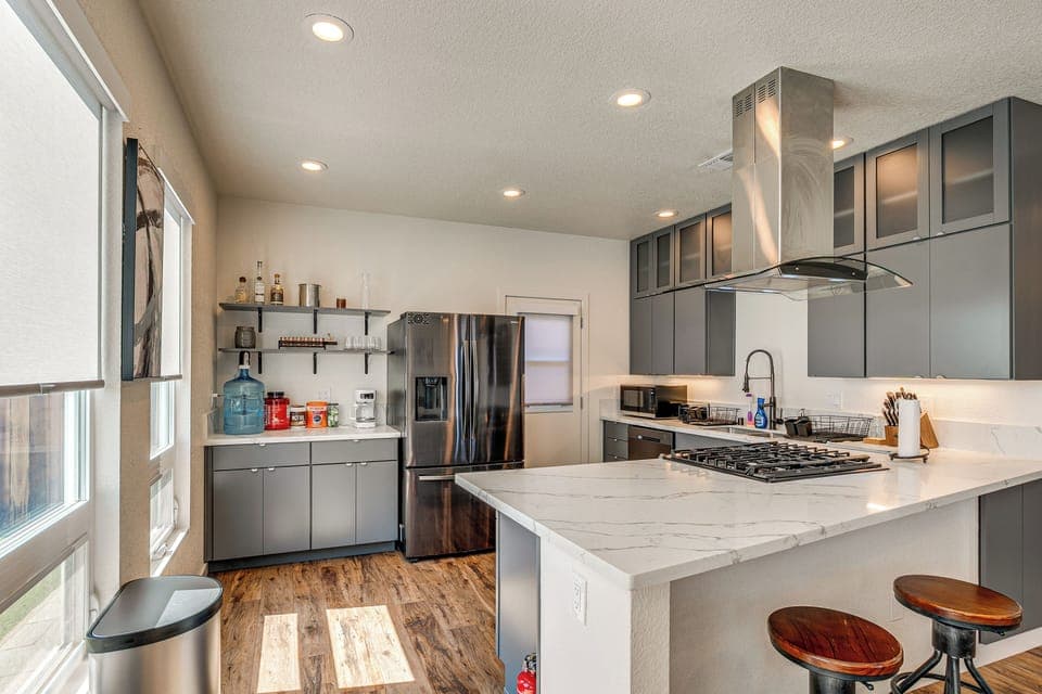 Property Interior | Single-Story Home | Free WiFi | Central A/C & Heating