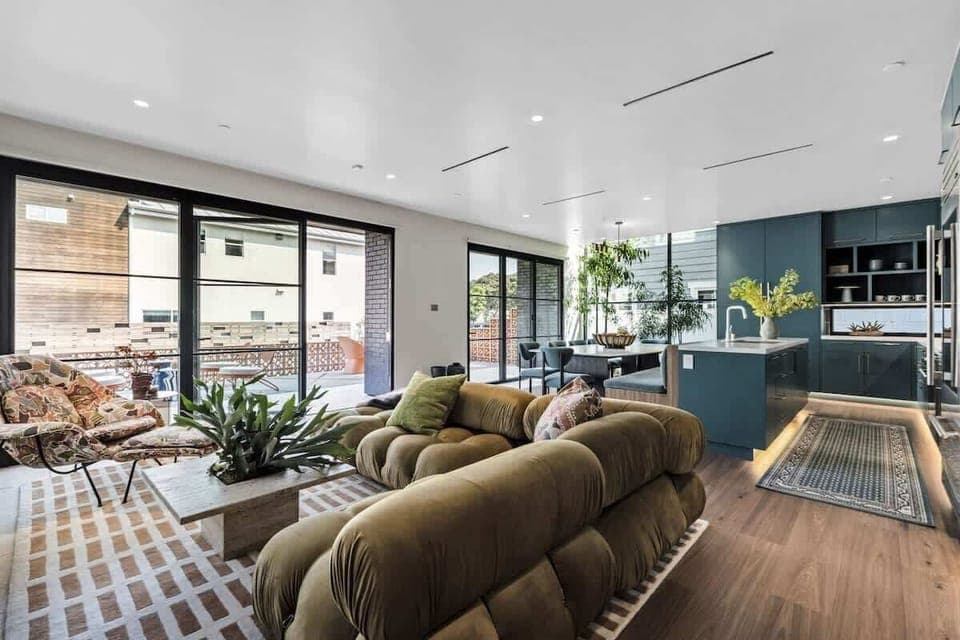 First floor living area / Kitchen