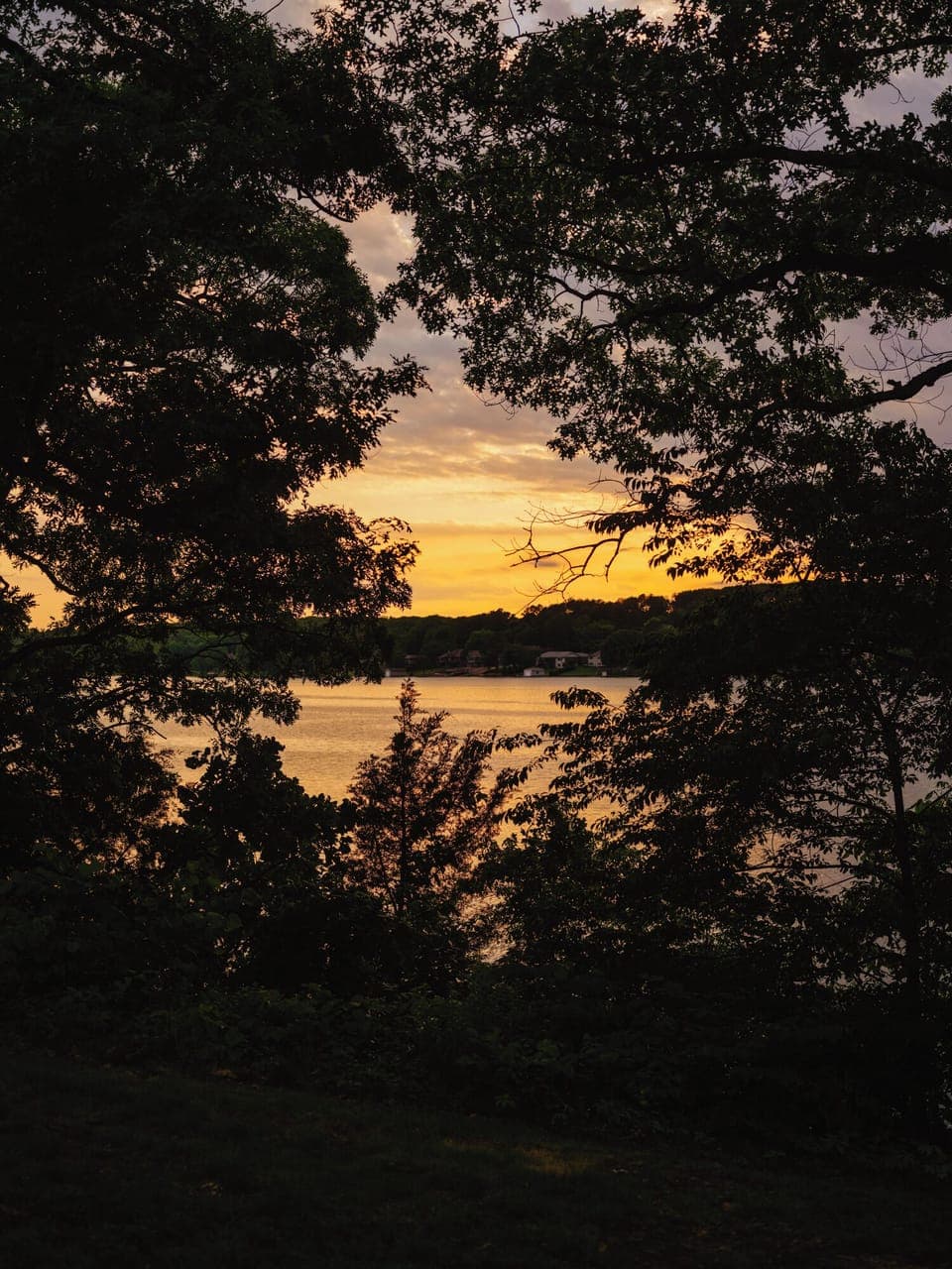 Amazing sunset views.