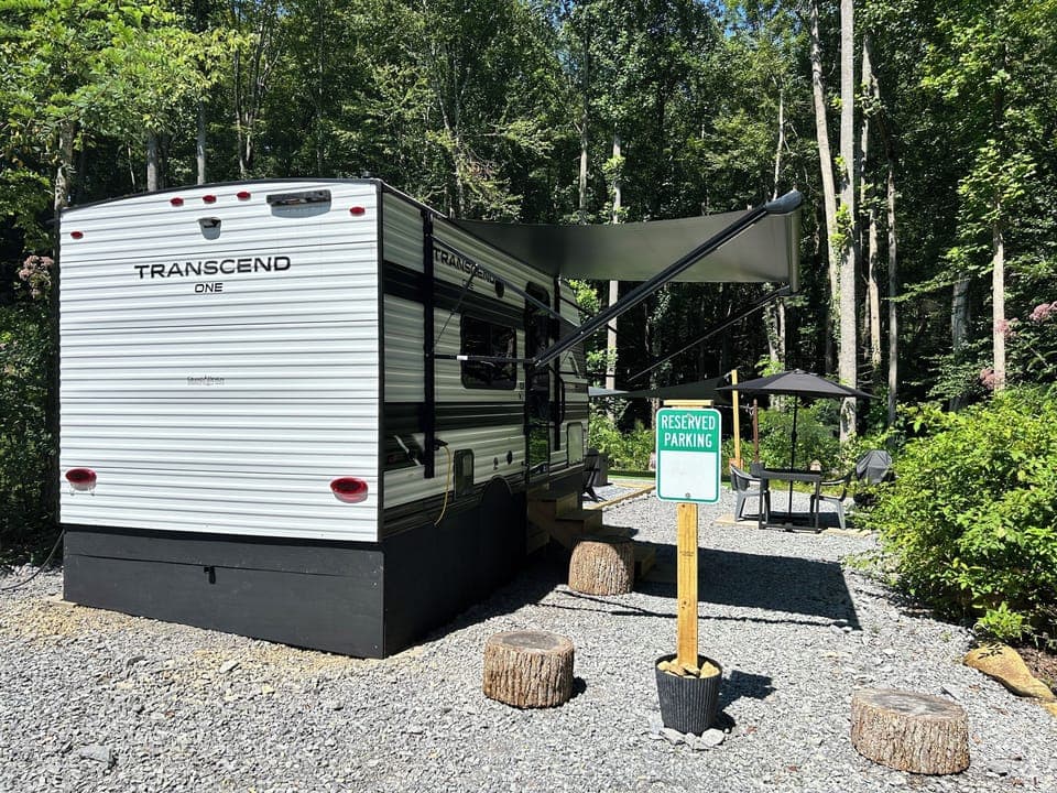 Campers Delight, a private stay with your designated parking spot.
