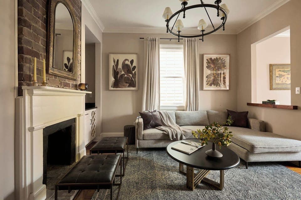 Living Room | Lower Level | Central Common Area