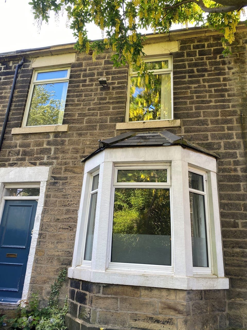 Exterior accessed from private garden