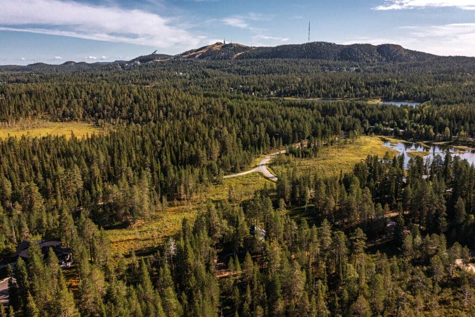 Soak in the expansive views of the untouched Finnish wilderness surrounding Ruka.