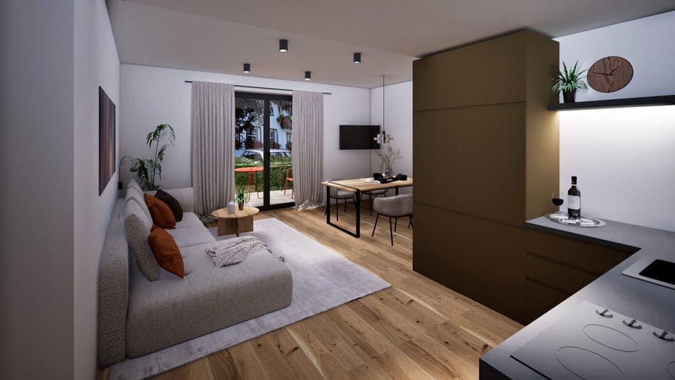 DasSonneneck Fewo1 Render Wohnen