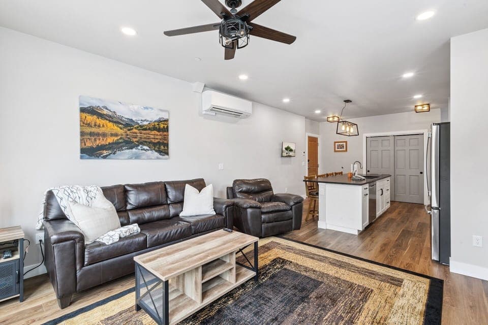 Spacious and inviting, the perfect spot to unwind after a day of adventure.