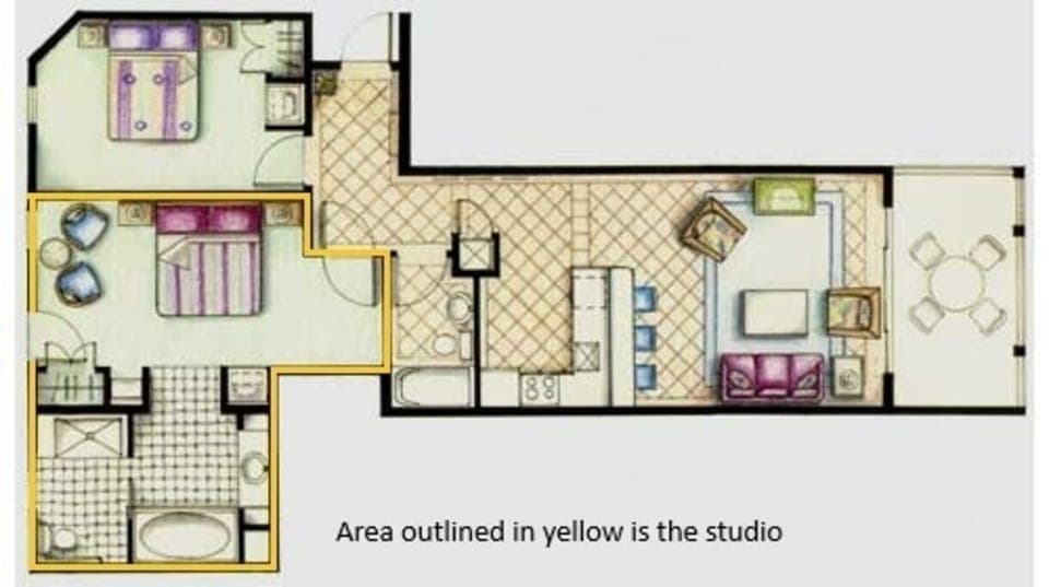 Studio lockout layout