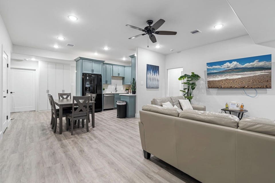 Living room with open layout