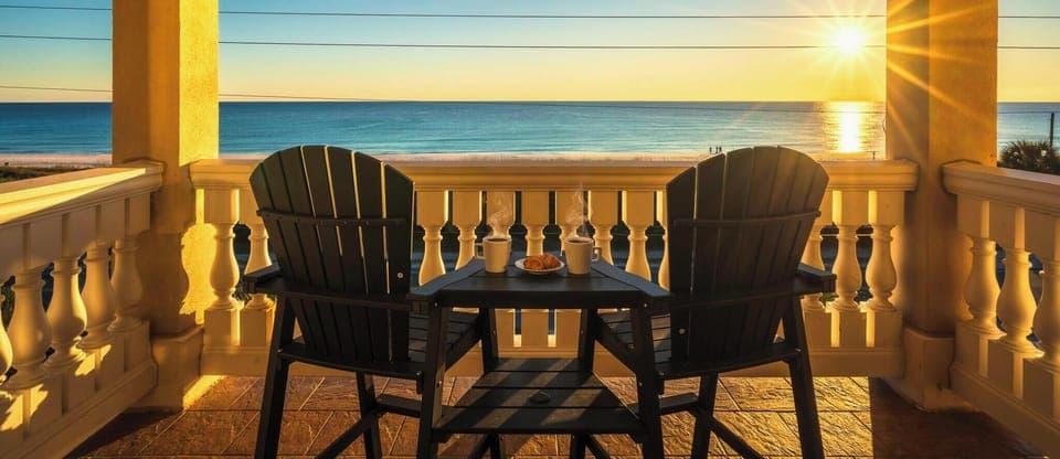 Front-row seats to the sunrise, no reservations required.