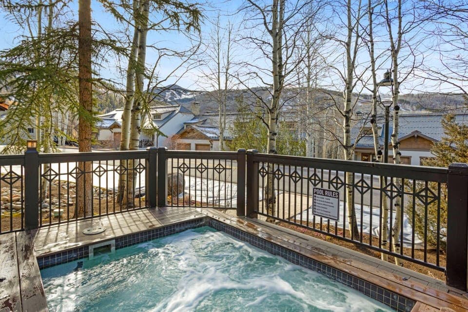 Relax and unwind just steps from home - the communal hot tub is the perfect place to soak away your cares!