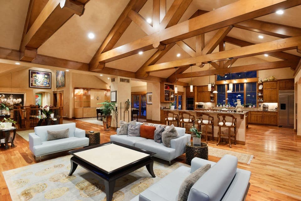 Open floor plan