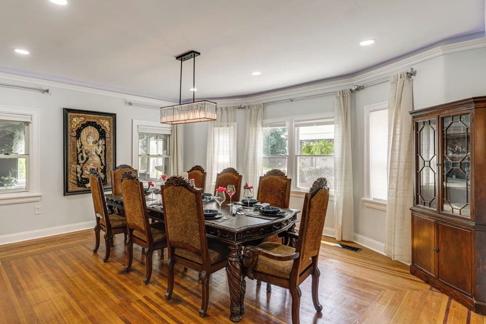 Dining Area | 1st Floor | Dishware/Flatware