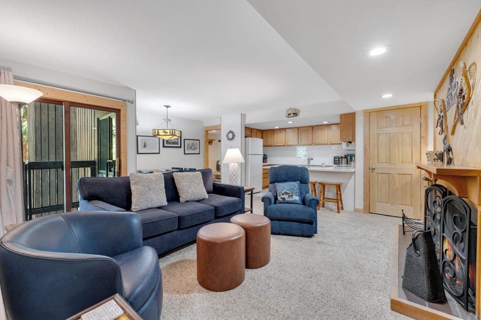 Living Area w/ Sleeper Sofa