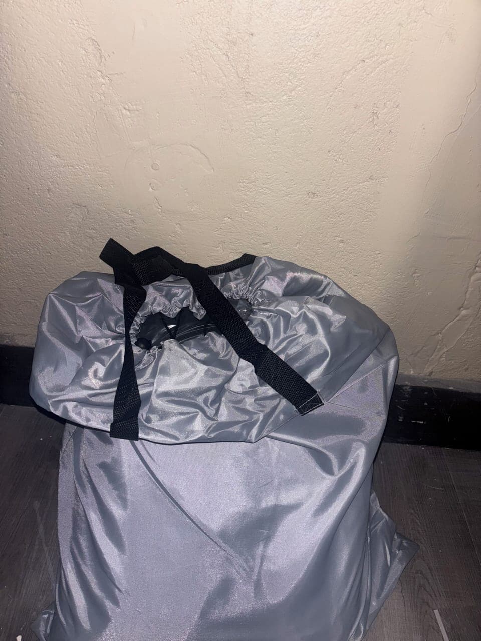 Air mattress in bedroom closet