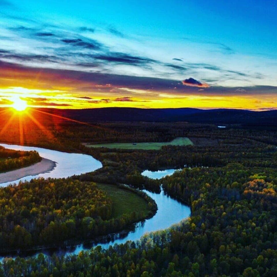 The River Ivalo waits for you.