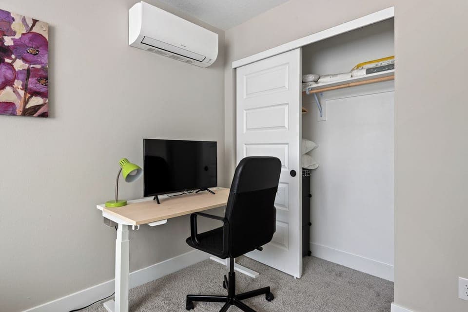 Upstairs office space