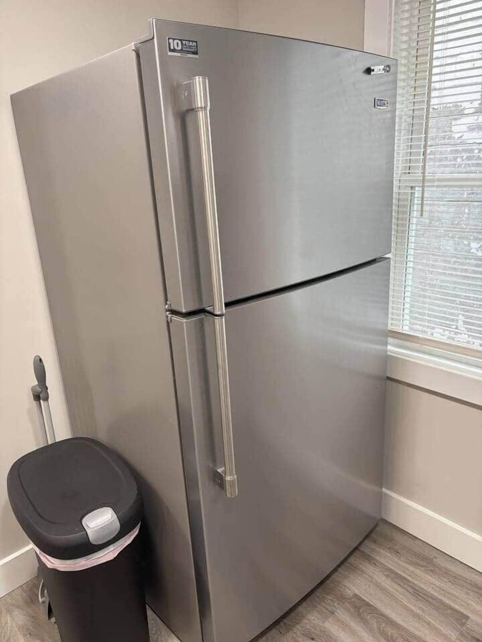 The kitchen has been completely renovated.  It is the perfect place to whip up a lovely dinner after a full day of exploring Lake Erie.  