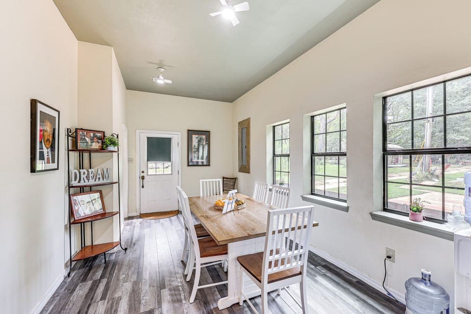 Property Interior | 2-Story Home | Free WiFi | Central A/C & Heating