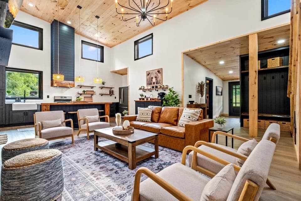 Bright, airy, and inviting — the perfect spot to relax or entertain