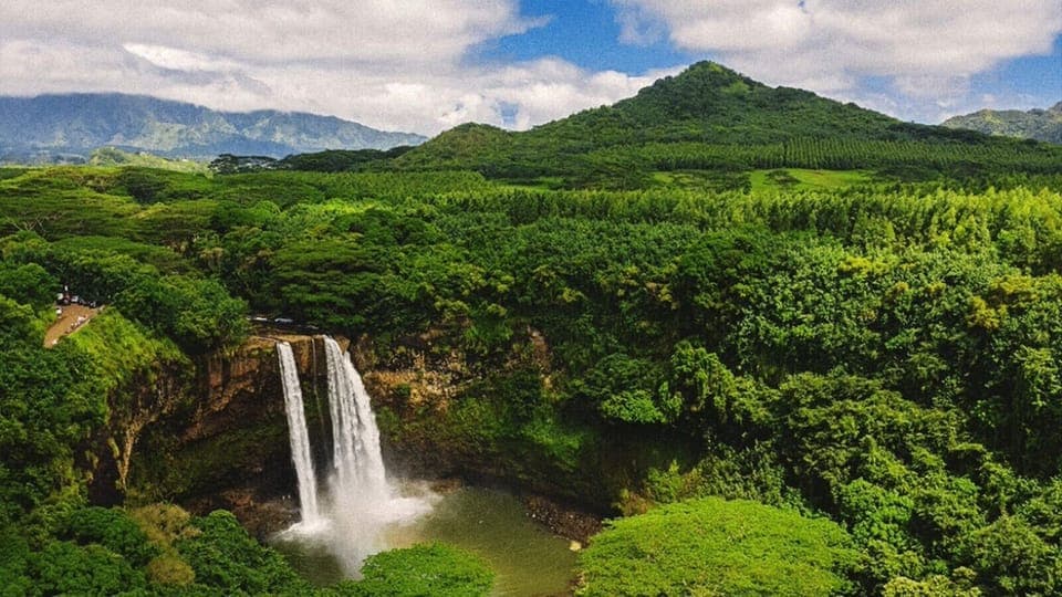 Wailua Falls is a Priceless Gem Just Under a 30 min Drive From the House!