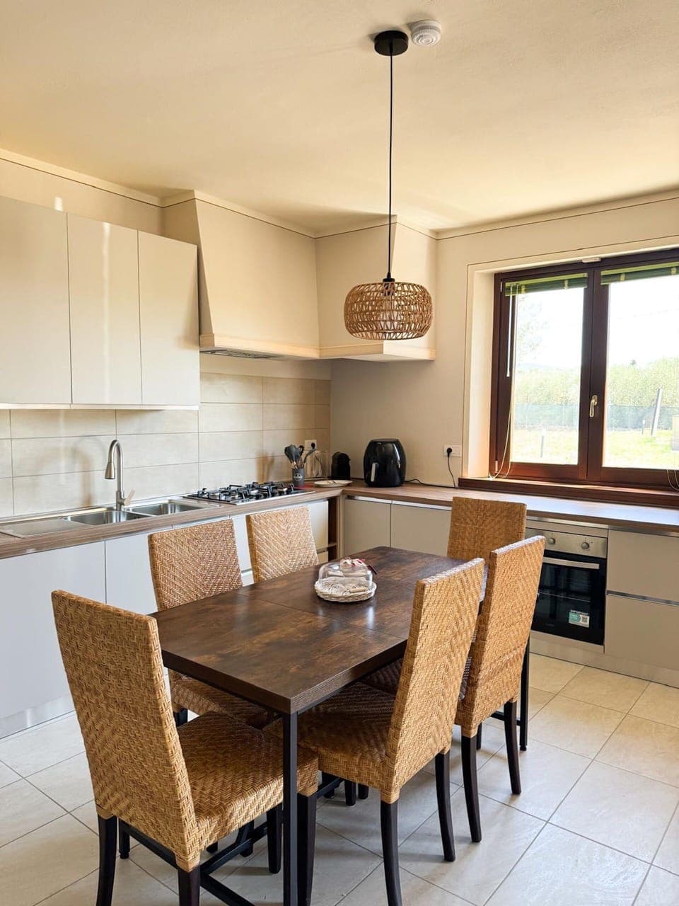 Furniture, Interior Design, Flooring, Chair, Wood, Table, Kitchen & Dining Room Table, Light Fixture, Floor, Ceiling