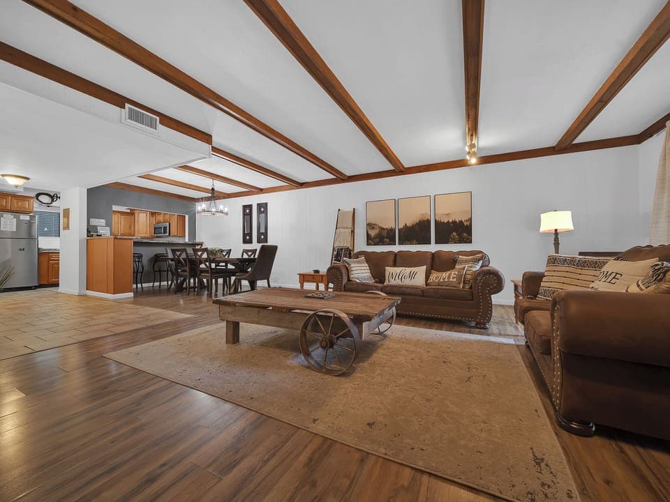 Cozy little living area that will make you feel right at home