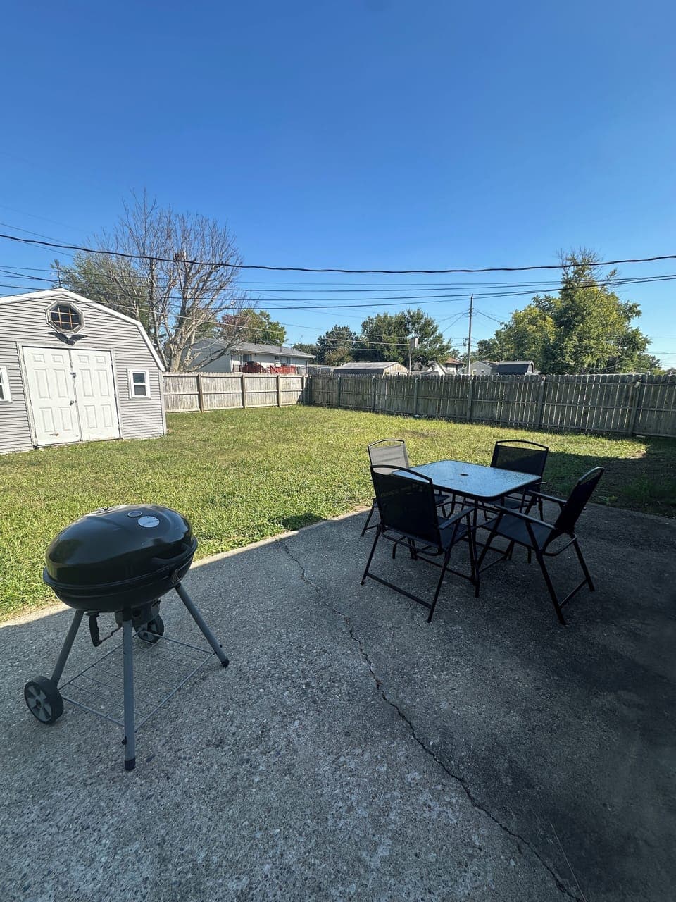 Outdoor dining