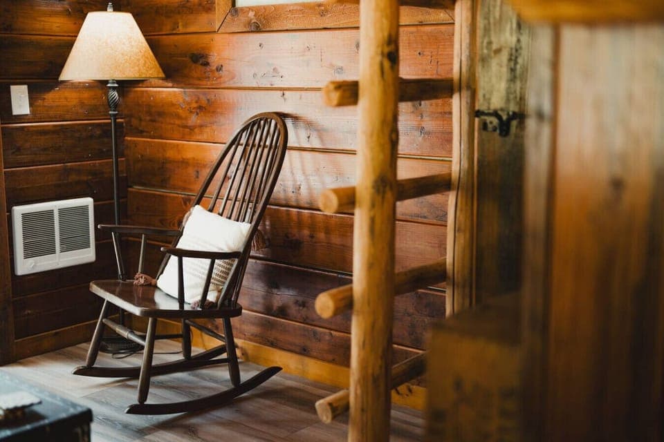 Rocking Chair for relaxing in the Living Area