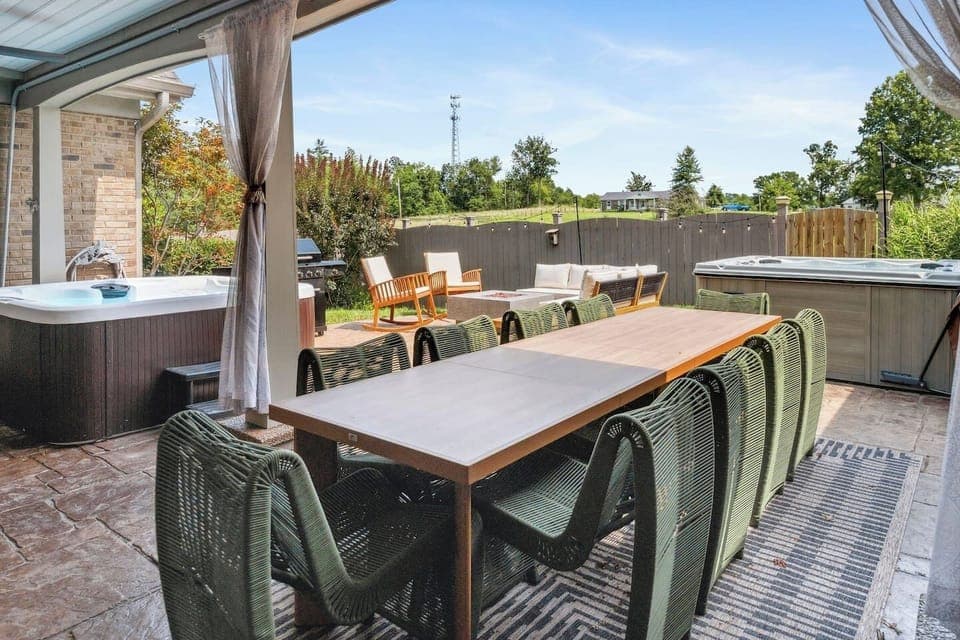 Patio at The Chalet