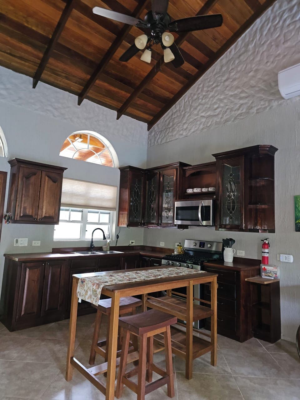 Your private indoor kitchen has everything you need.