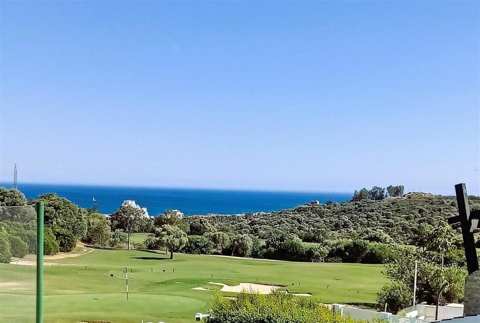 Beautiful sea views and views to the golf courses from this villa