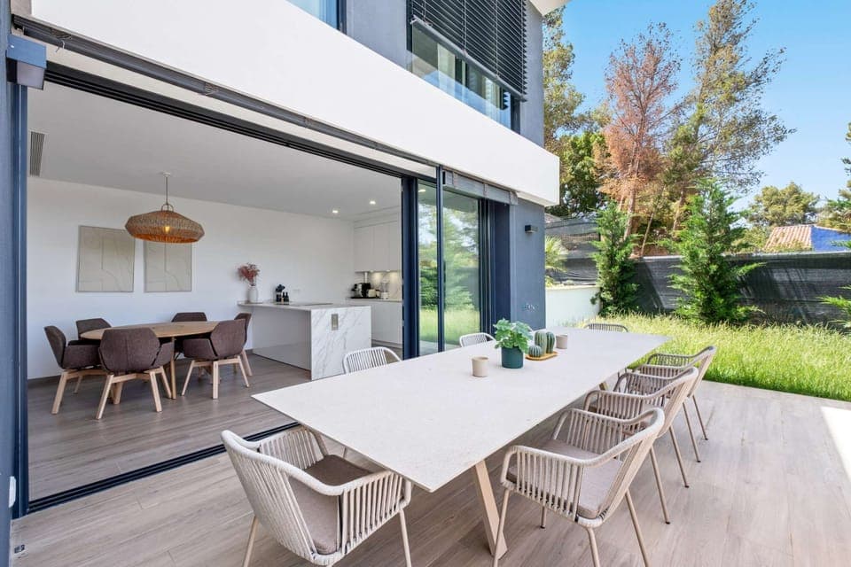 Inside dining area | Outside dining area